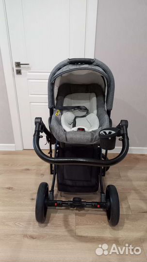 Детская коляска 3 в 1 adamex бу