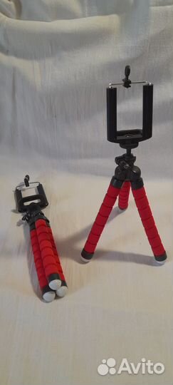 Штатив для телефона гибкий губчатый