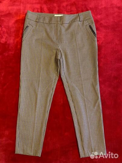 Брюки укороченные дудочкой