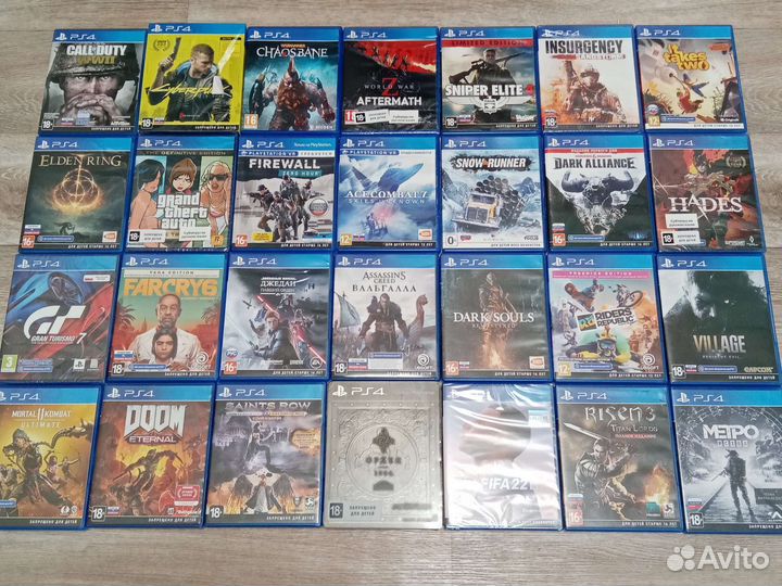 Игры для sony playstation 4 (I - Z)