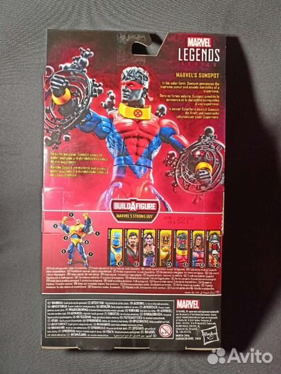 Marvel's Sunspot Hasbro фигурка