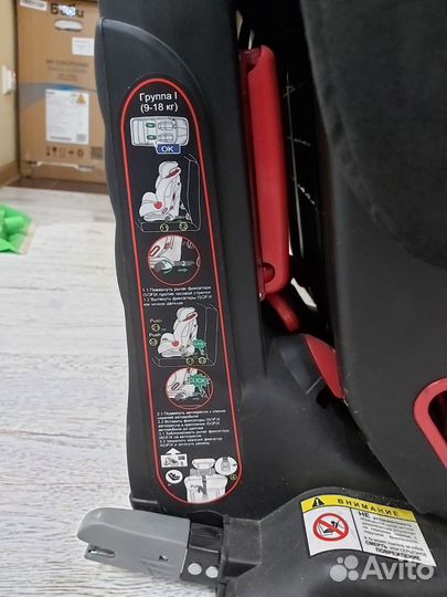 Детское автокресло 9 до 36 кг capella