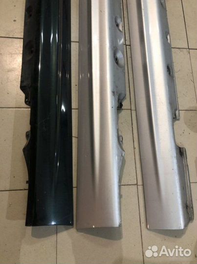 Накладки порогов Bmw 3 E46