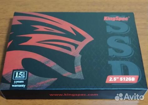 SSD накопитель KingSpec P3-512 2.5