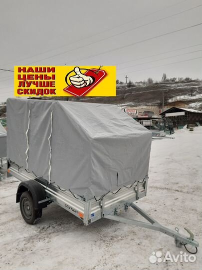 Оцинкованный прицеп Эксперт 2,6*1,5