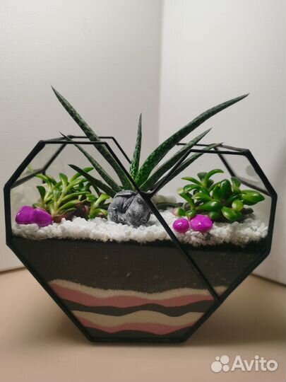 Флорариум - цветы и декор под стеклом