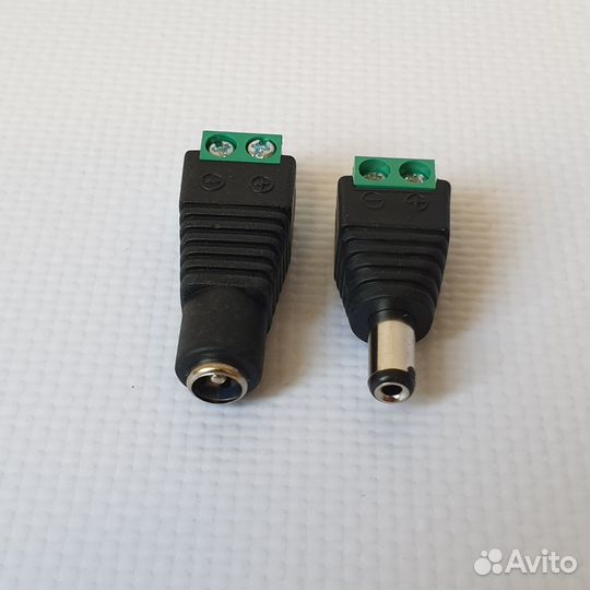 Разъёмы, коннекторы для видеонаблюдения разные