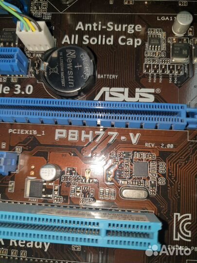 Материнская плата Asus P8H77-V, 1155