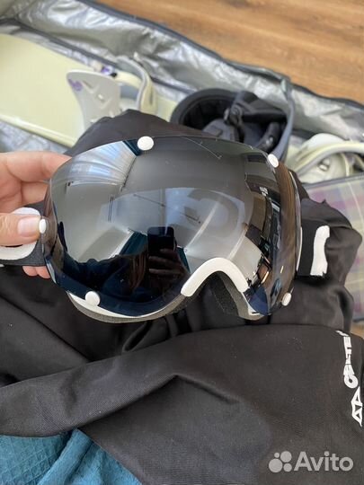 Полный комплект сноубордиста:)