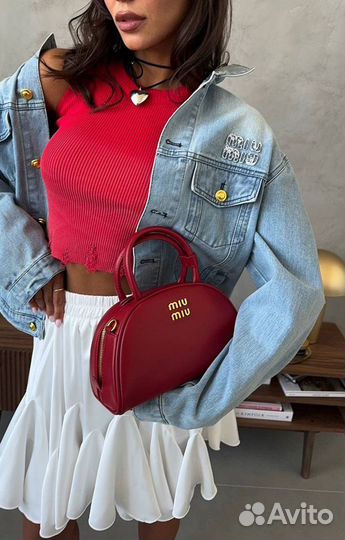 Джинсовая куртка miu miu