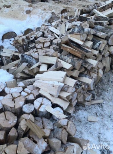 Дрова колотые ольха