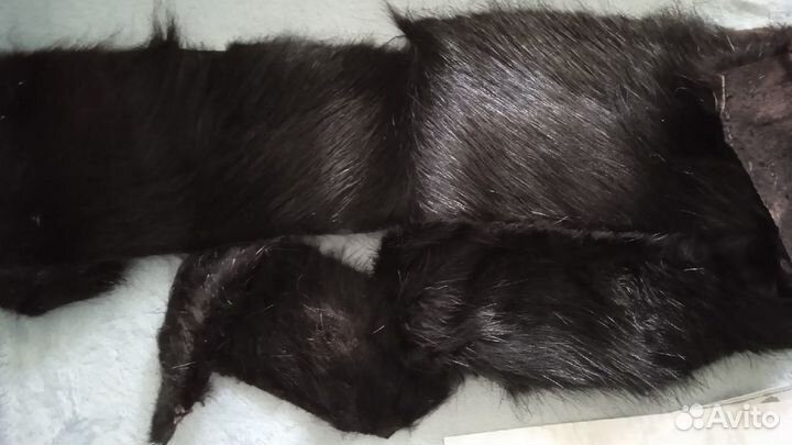 Мех нутрии для реставрации