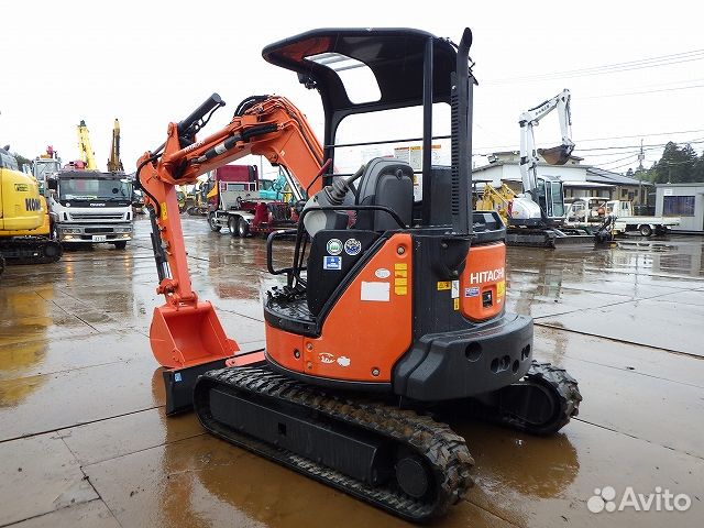 Мини-экскаватор Hitachi ZX40UR-5B, 2017