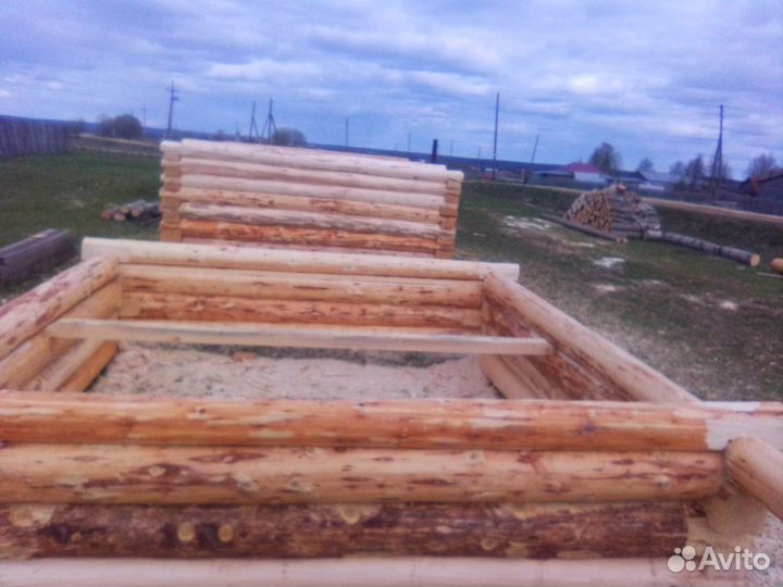 Сруб бани 3/3