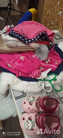 Брендовые вещи пакетом на девочку 80 86 92