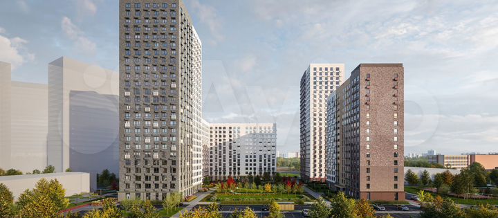 Квартира-студия, 24,7 м², 16/25 эт.