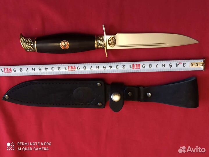 Нож финка нквд, ручной,Авторской работы,сталь D-2