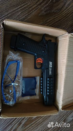 Орбибольный пистолет cs-007 colt m1911. Новый