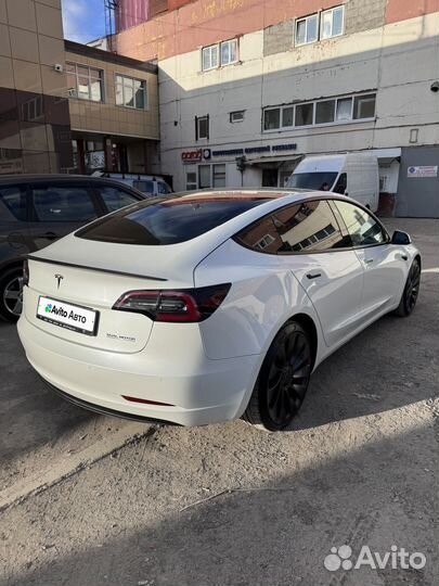 Tesla Model 3 462 л.с. AT, 2021, 39 900 км