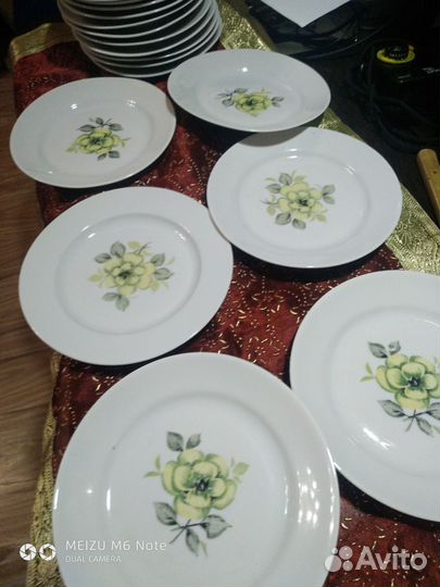 Тарелки дулево 1971год СССР