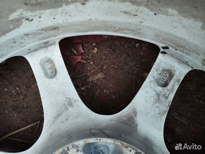 Литые диски toyota corolla r17