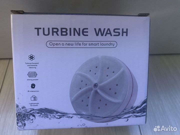 Ультразвуковая стиральная машинка Turbine Wash