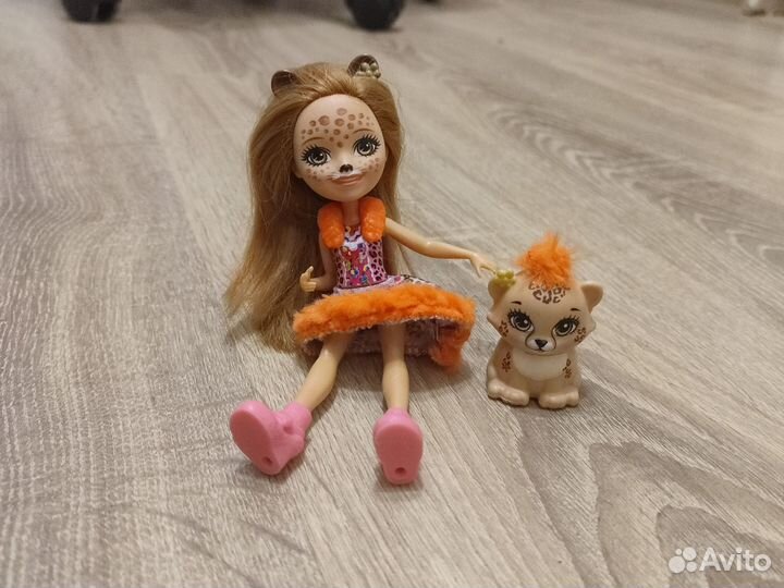 Куклы энчантималс леопард