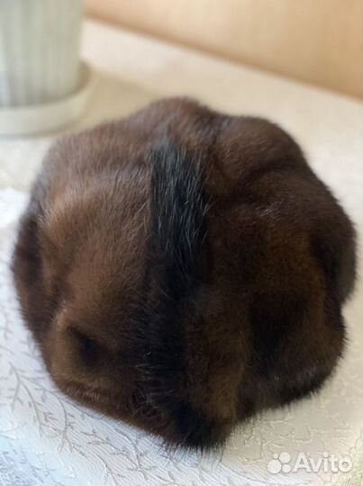 Шапка норковая, женская