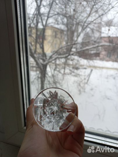 Хрустальная подставка для яйца 