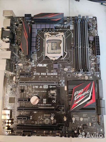 Материнская плата Не Рабочая asus z170 pro gaming