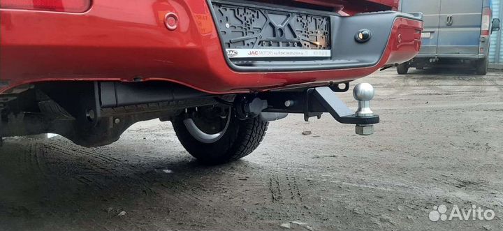 Фаркоп на JAC Т6 2021- без подрезки бампера