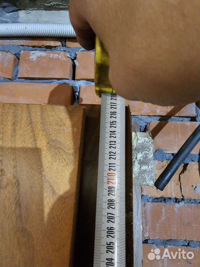 Дверь входная бу деревянная с коробкой