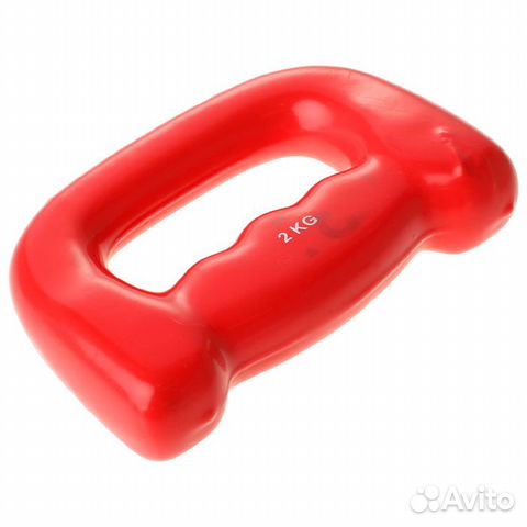 Гантель D-образная leco (2 кг)