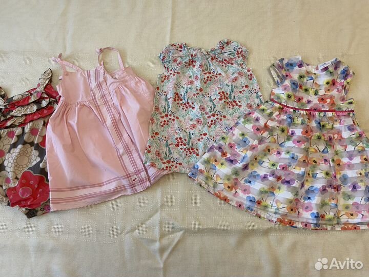 Платья пакетом 86 92 H&M Carters