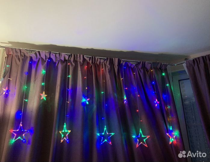 Гирлянда звёзды