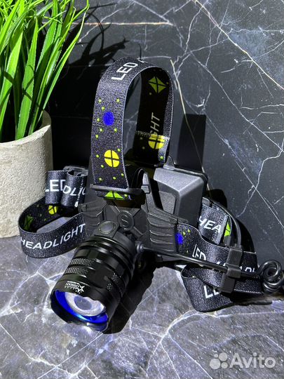 Мощный налобный фонарь на рыбалку