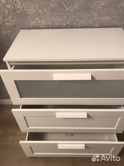Комод IKEA бримнэс белый
