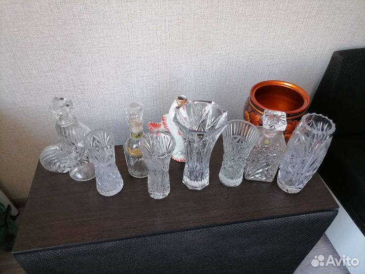 Ваза, Цветное стекло