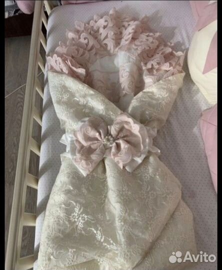 Конверт на выписку для девочки