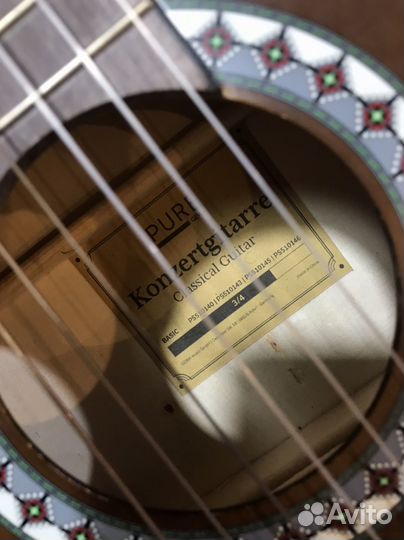 Классическая гитара 3 /4