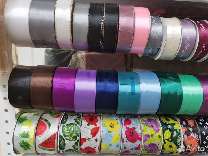 Лента атласная, репсовая и другие виды