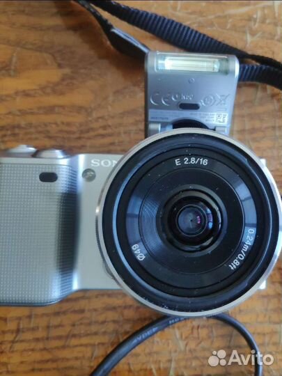 Sony nex5+ Sony E 2.8/16 SEL16F28