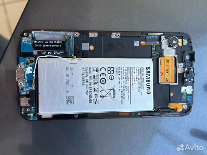 Дисплей для Samsung galaxy s6 edge это запчасть