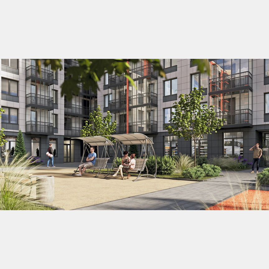 1-к. квартира, 38,1 м², 2/9 эт.