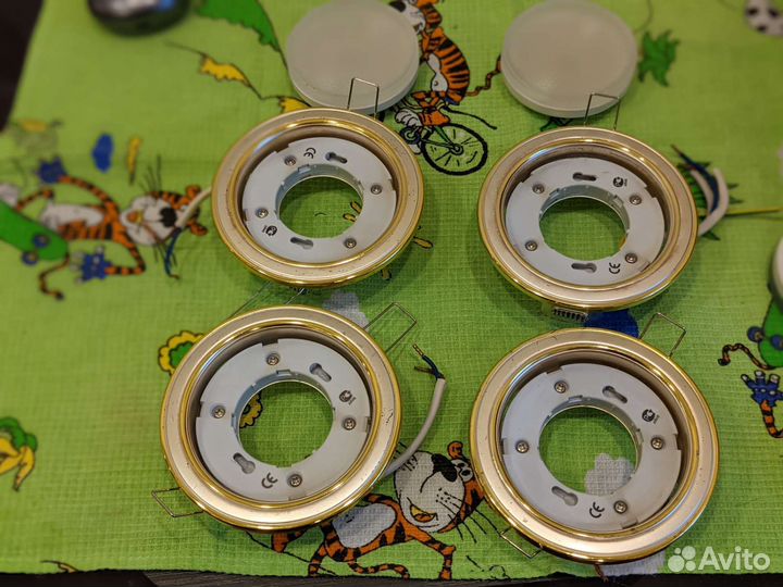 Встраиваемый светильник Ecola FG53H4ECB