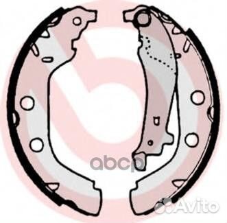 Колодки тормозные S61523 Brembo