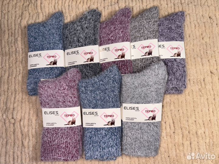 Норковые носки. Носки из меха норки