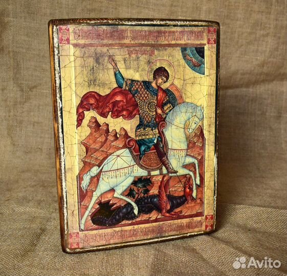 Икона деревянная 