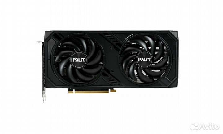 Видеокарта Palit GeForce RTX 4070 dual OC, 12 гб