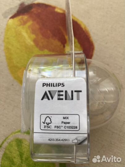 Соски бутылочные Pfiilps Avent Natural 2 с 0